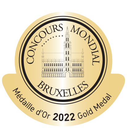 2022 - Médaille d'Or Concours Mondial de Bruxelles