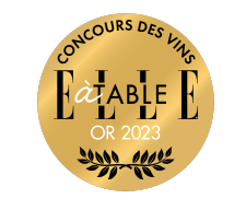 2023 - Concours des Vins Elle à Table - Or 